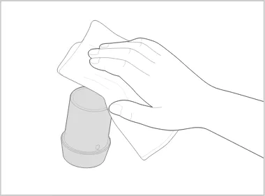 抽出口リングのお手入れ