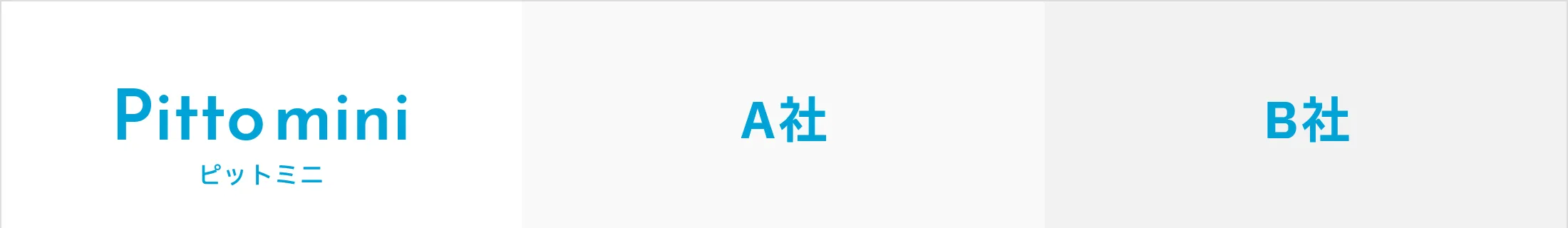 Pitto比較表
