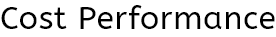 Cost Performance