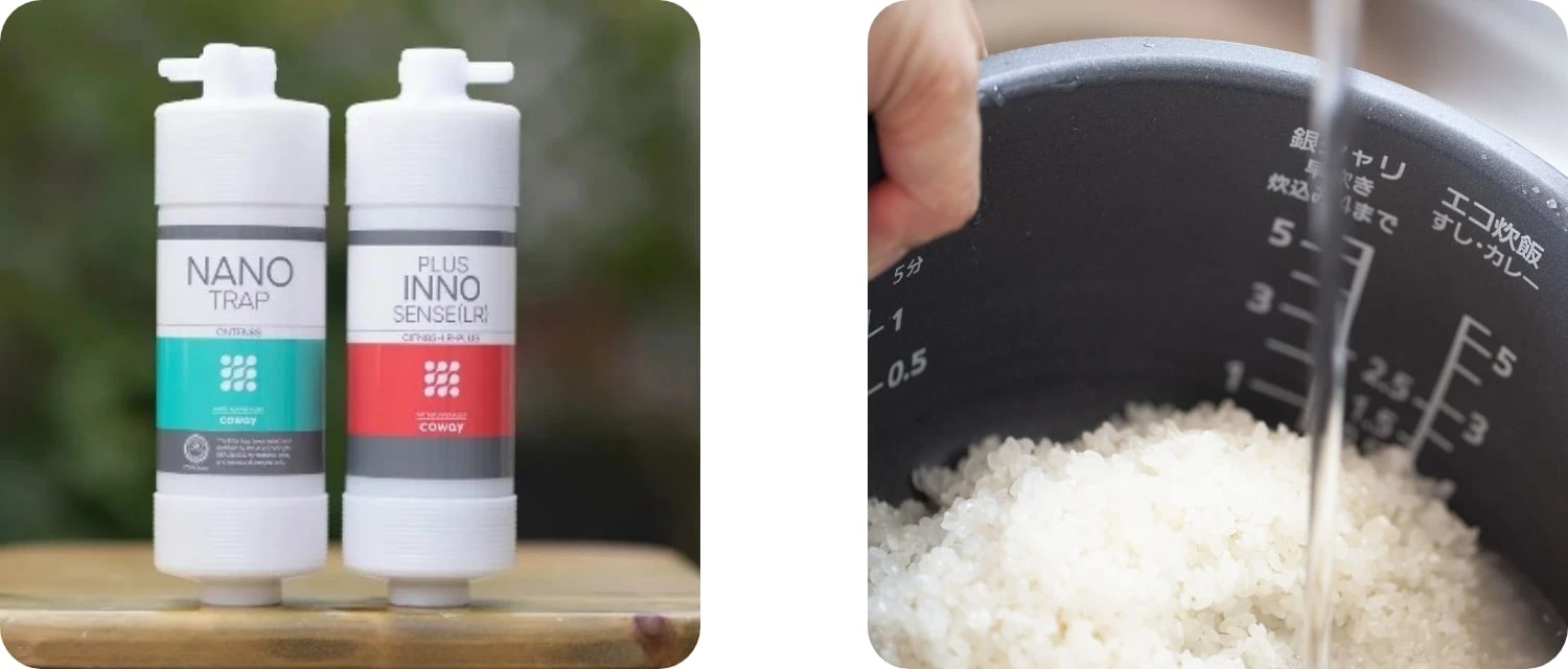 大容量の高性能フィルター搭載